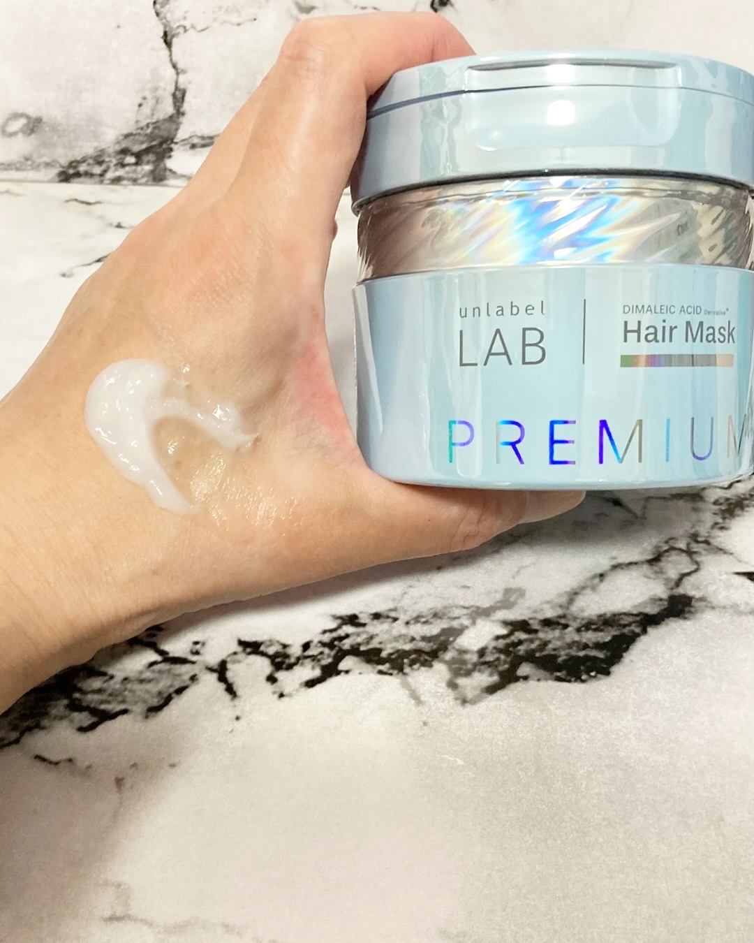 アンレーベル DA Pヘアマスク/unlabel/ヘアマスク・ヘアパックを使ったクチコミ（3枚目）