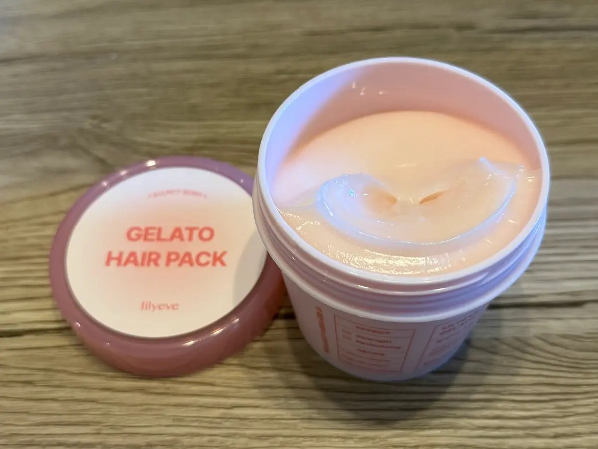リペアターンジェラートヘアパック バウンシーベリー/リリーイブ/洗い流すヘアトリートメントを使ったクチコミ（1枚目）