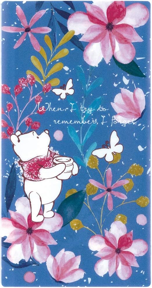 マスクケース 3ポケット お花・くまのプーさん