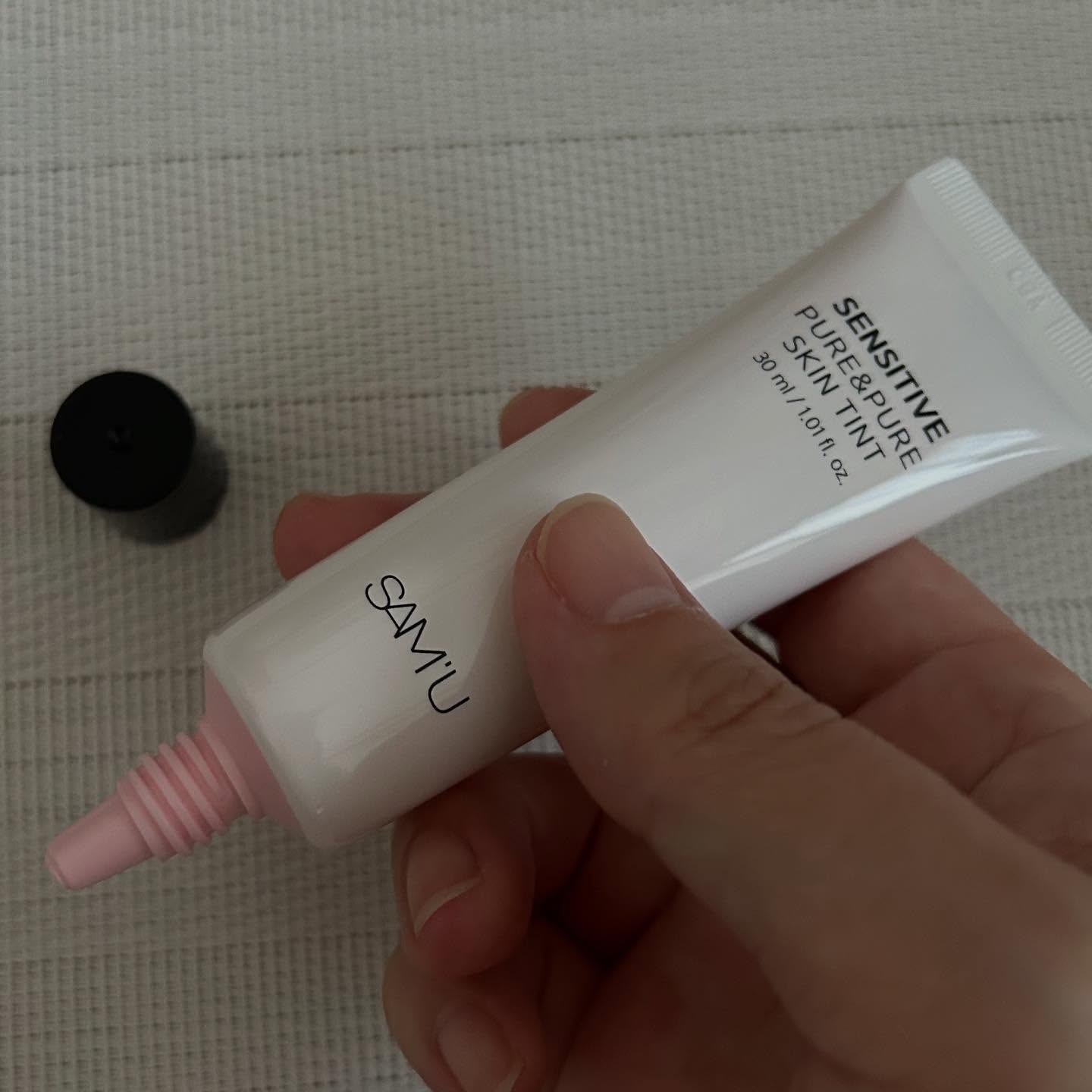 センシティブピュア＆ピュアスキンティント/SAM'U/化粧下地を使ったクチコミ（3枚目）