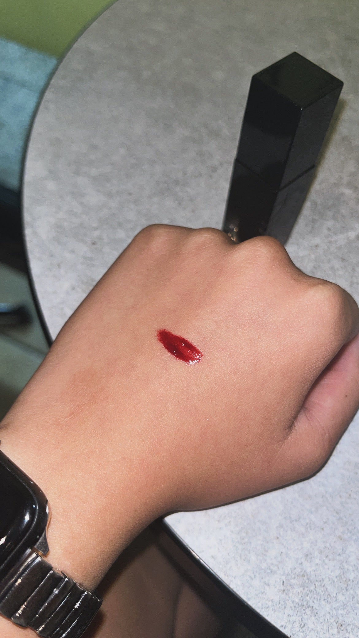 ブラーグロイリップティント/Dinto/リップティントを使ったクチコミ(3枚目)