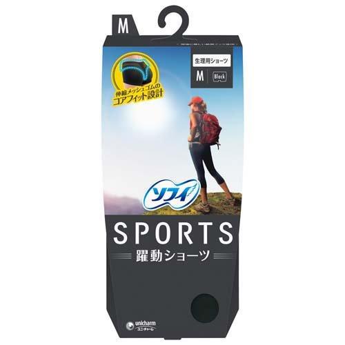 SPORTS 躍動ショーツ  M ブラック