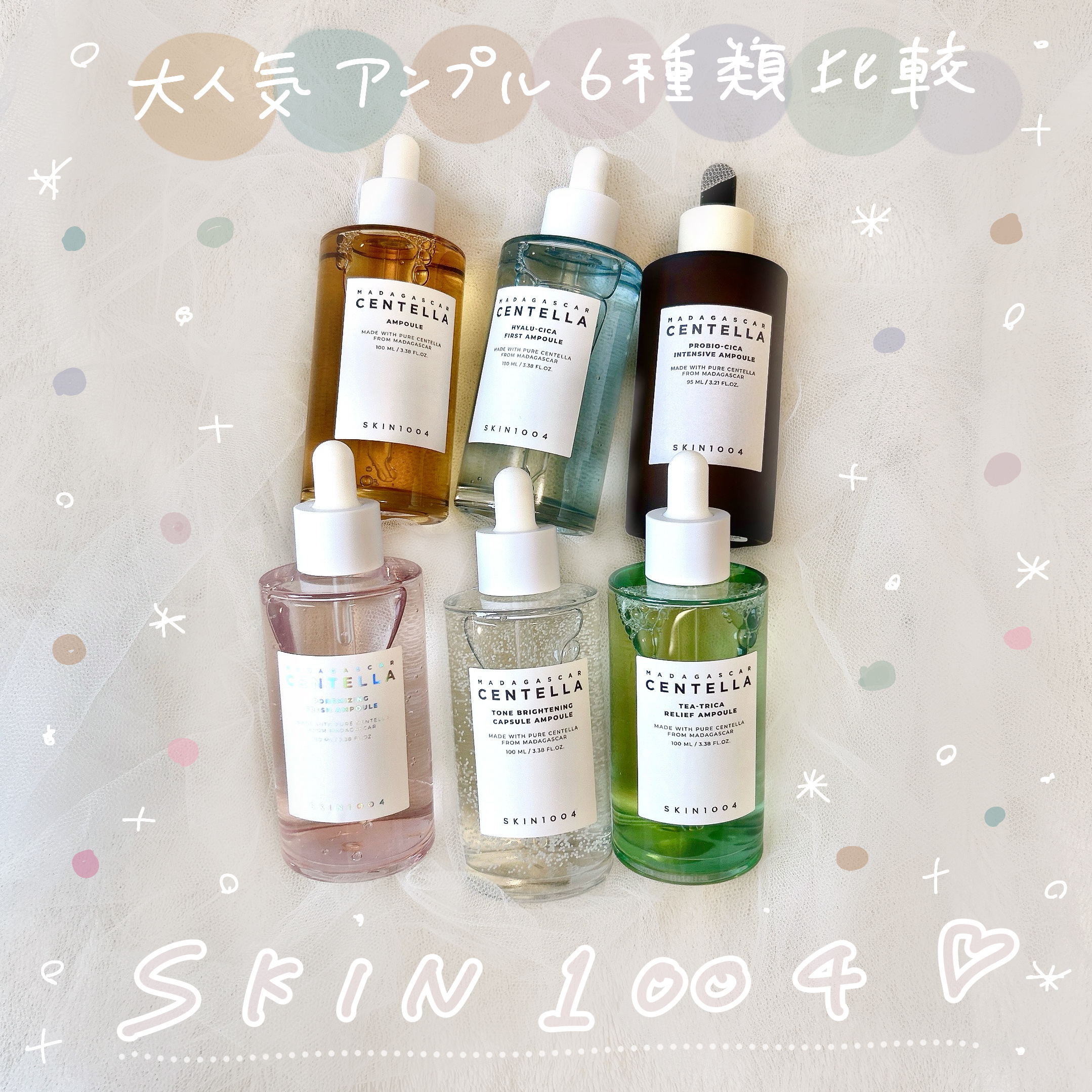 ヒアルーシカ ファースト アンプル/SKIN1004/ブースター・導入液を使ったクチコミ（1枚目）