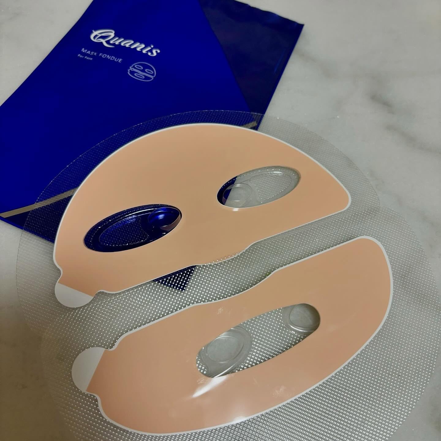 マスクフォンデュ お試し1回分1枚×1袋/Quanis/シートマスク・パックを使ったクチコミ（2枚目）