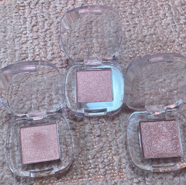 シングルアイシャドウ 12 PEARLY PETAL/hince/単色アイシャドウを使ったクチコミ（1枚目）