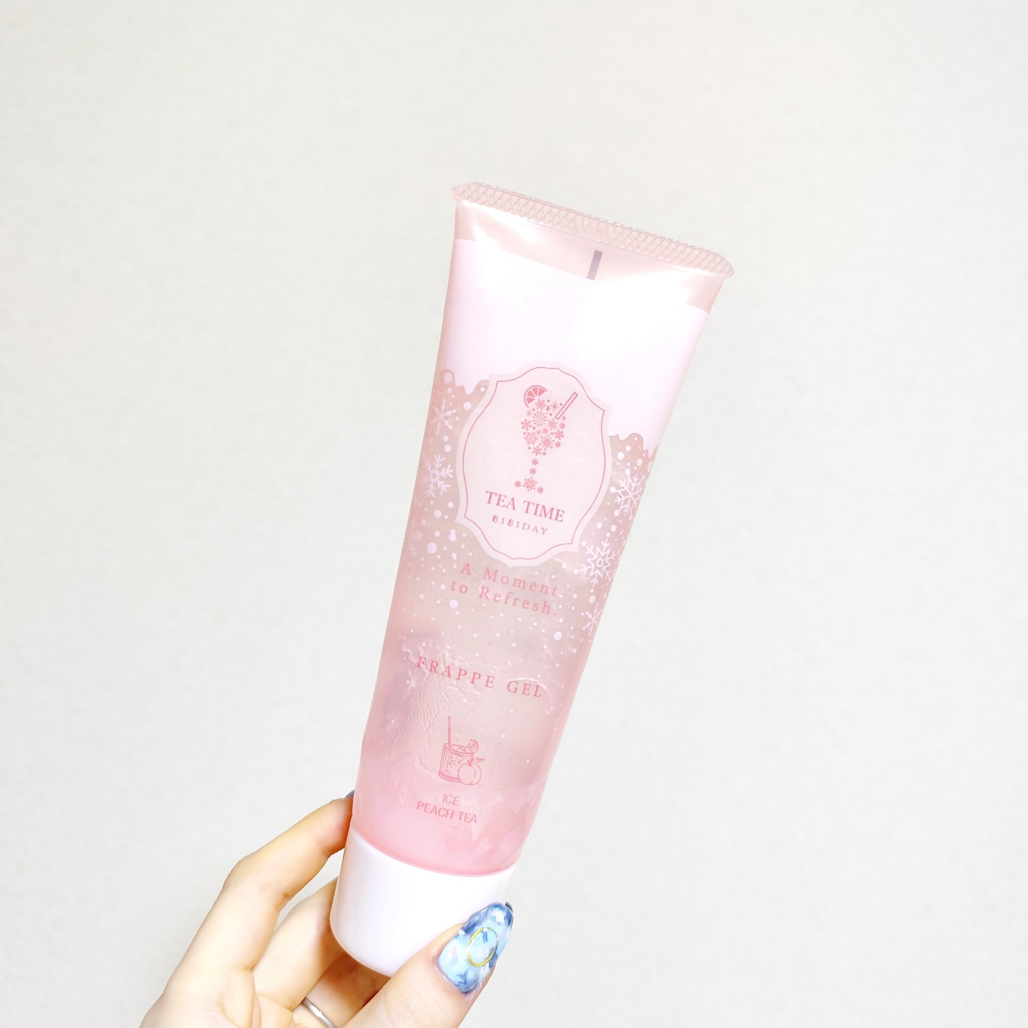 BIBIDAY TEA TIME フラッペジェル アイス白桃ティーの香り　/BIBIDAY/ボディローションを使ったクチコミ（1枚目）