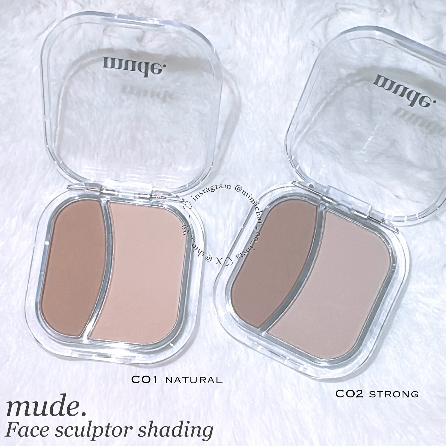 フェイススカルプターシェーディング/mude./シェーディングを使ったクチコミ（2枚目）