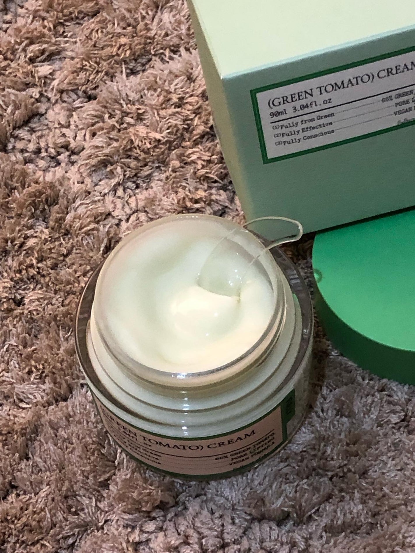 グリーントマトクリーム/FULLY/フェイスクリームを使ったクチコミ(1枚目)