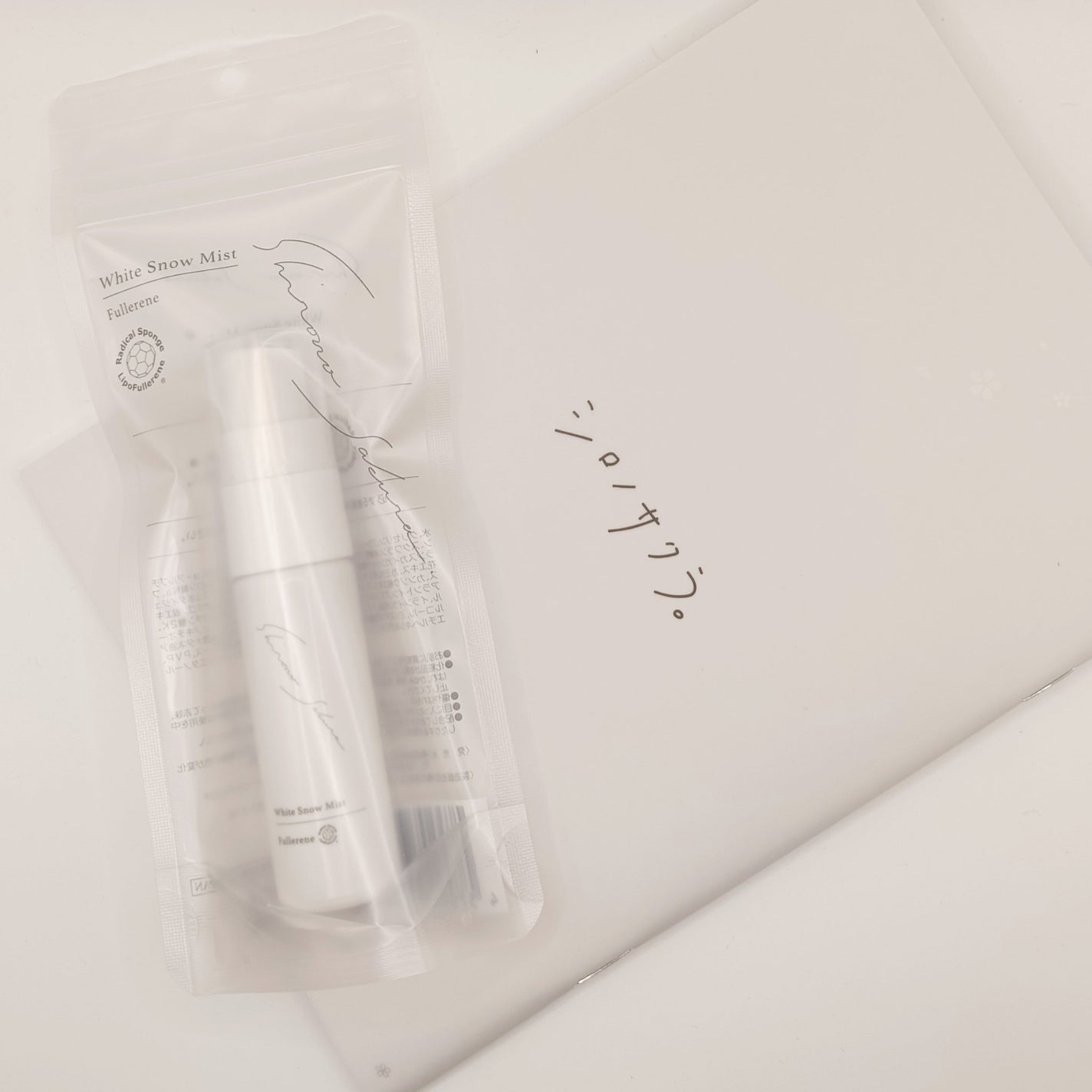 White Snow Mist 〜雪模様〜/Shiro no Sakura./ミスト状化粧水を使ったクチコミ(2枚目)