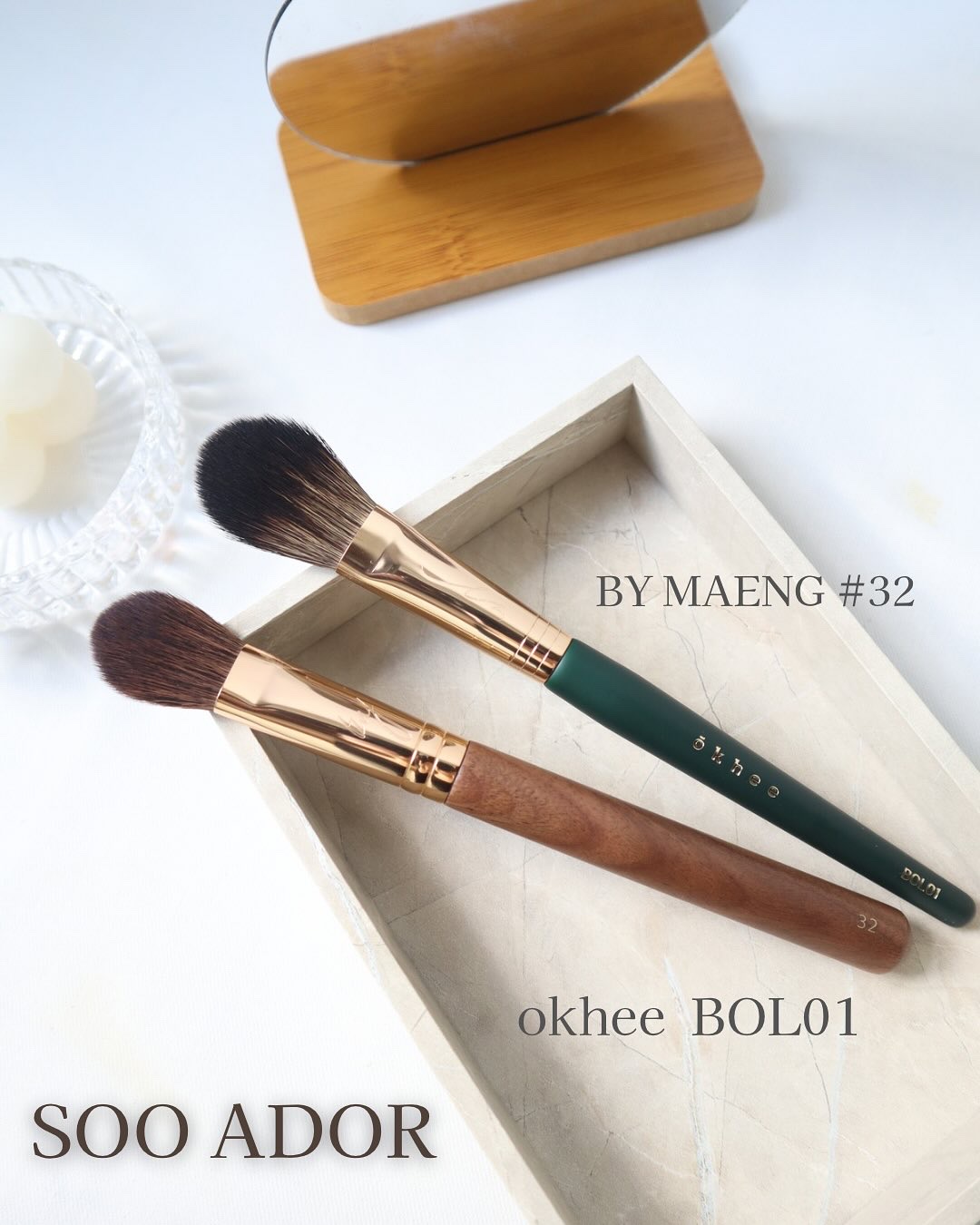 BY MAENG #32 チークブラシ/SOOA DOR/メイクブラシを使ったクチコミ（1枚目）