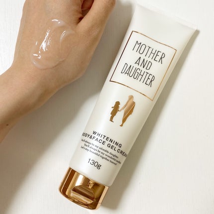 ホワイトニング ボディ&フェイスジェルクリーム【医薬部外品】/Mother&Daughter/フェイスクリームを使ったクチコミ(4枚目)