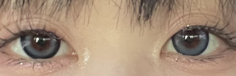 Angelcolor Bambi Series 1day  ブルーベリームーン/AngelColor/ワンデー（１DAY）カラコンを使ったクチコミ（2枚目）