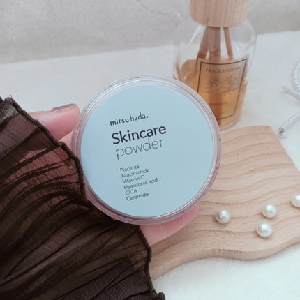 スキンケアパウダー/ミツハダ/ルースパウダーを使ったクチコミ(5枚目)