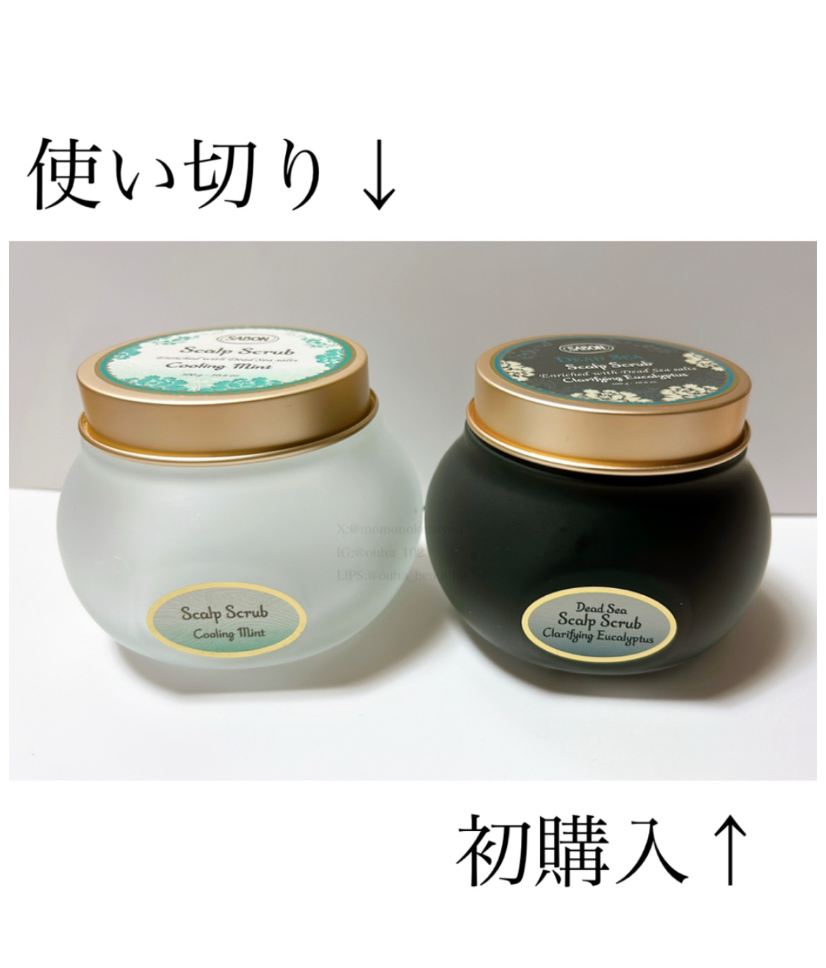 ヘッドスクラブ クラリファイング ガラスジャー（300g）/SABON/ヘッドスクラブを使ったクチコミ（1枚目）