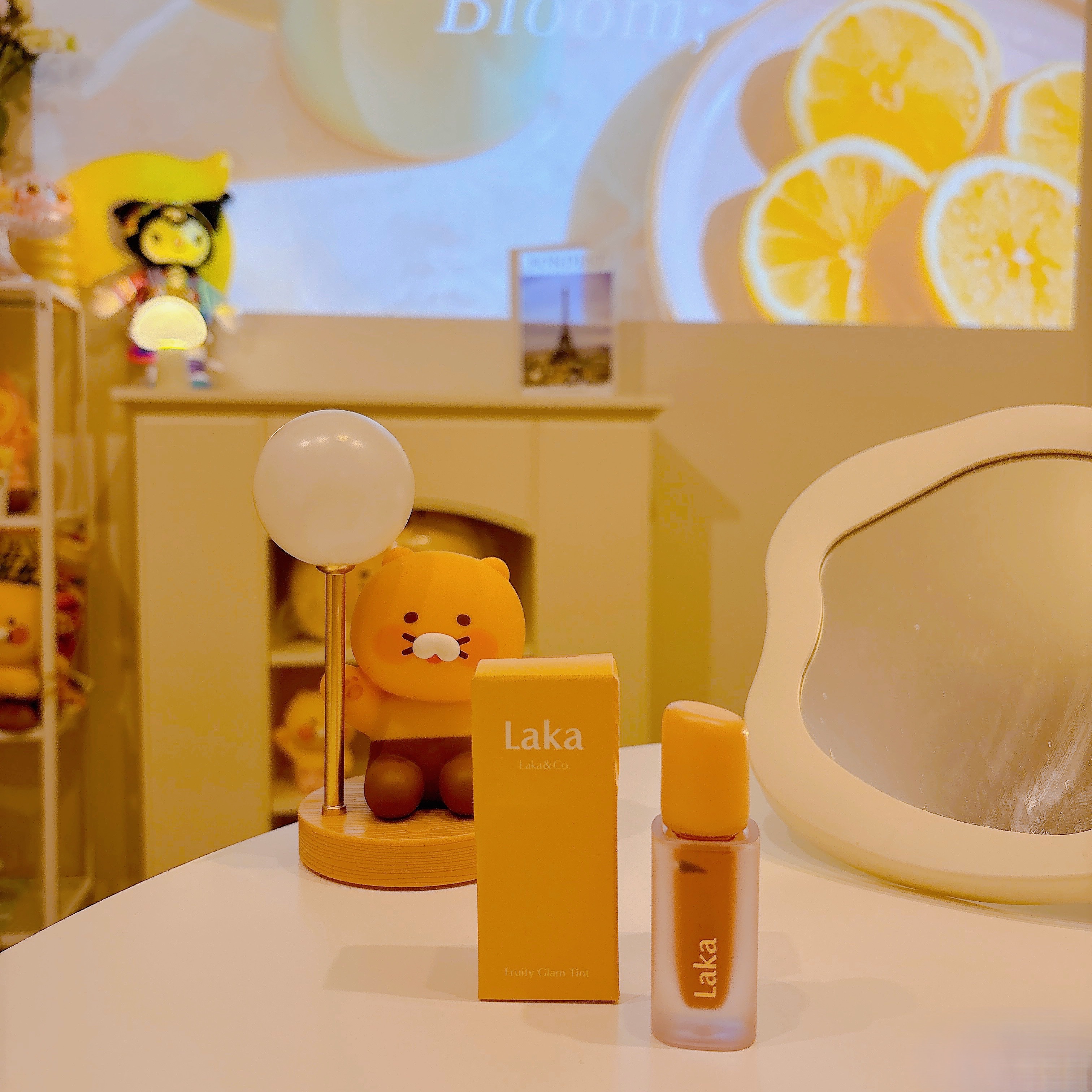 フルーティーグラムティント/Laka/リップティントを使ったクチコミ（3枚目）