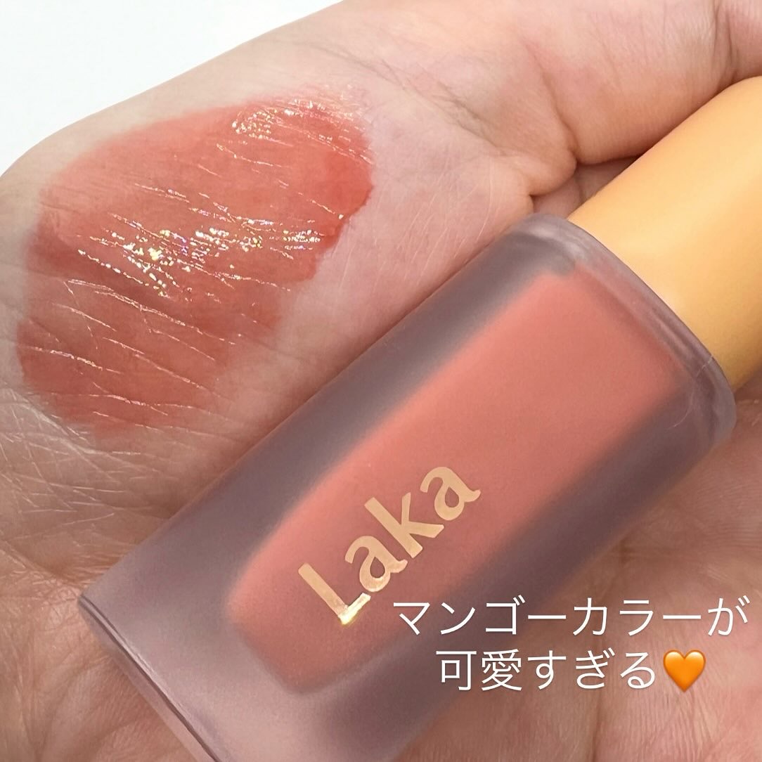 フルーティーグラムティント/Laka/リップティントを使ったクチコミ（3枚目）