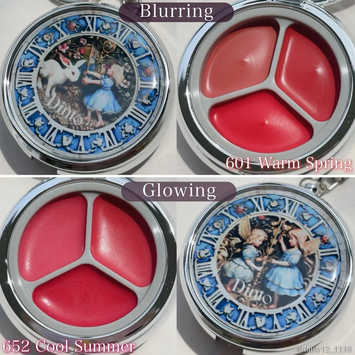 ブラーリングタイムトゥーキスアンドブラッシュ #601/Dinto/口紅を使ったクチコミ（2枚目）