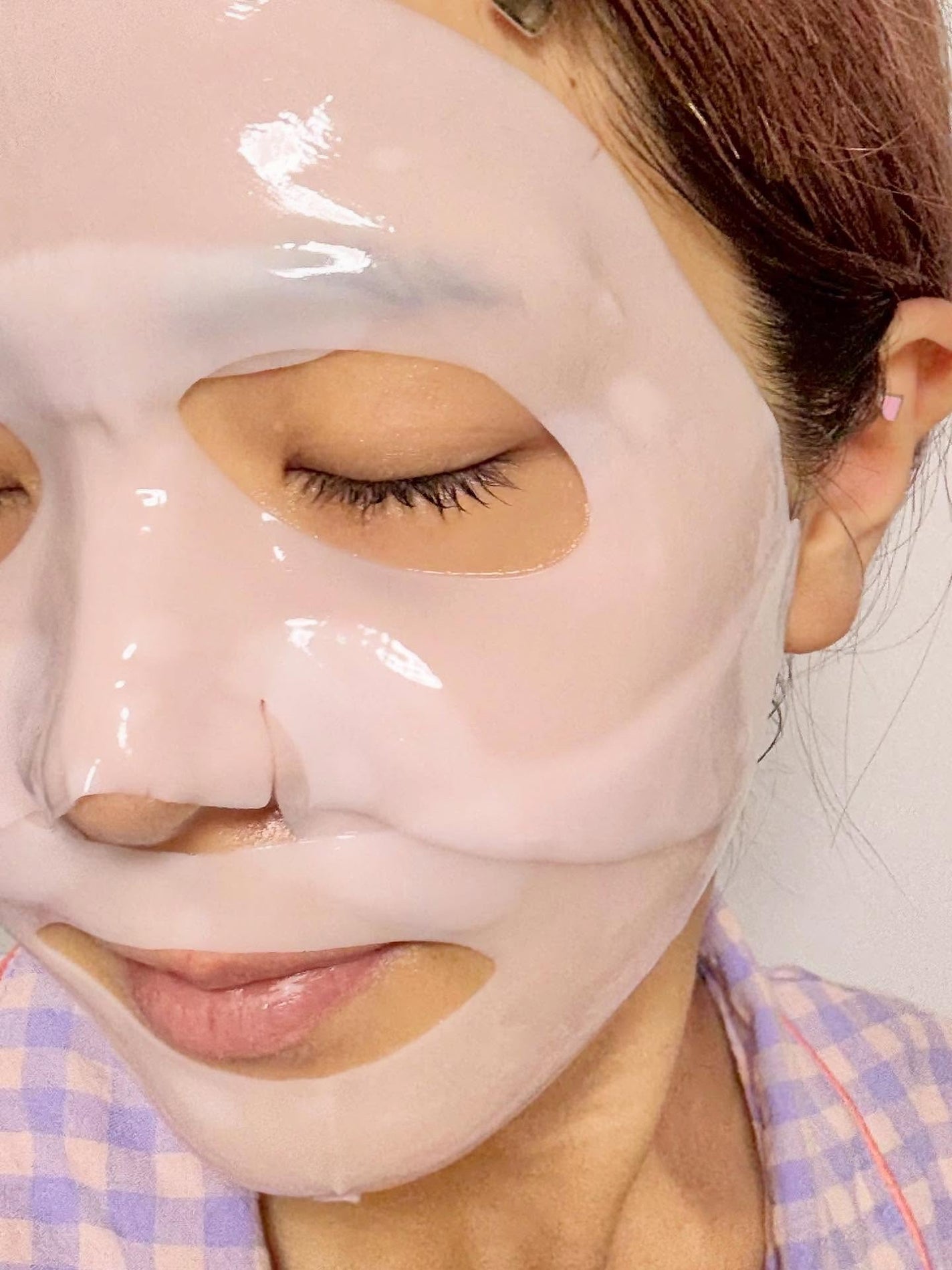 レッドコラーゲンハイドロゲルマスク/avajar/シートマスク・パックを使ったクチコミ(3枚目)