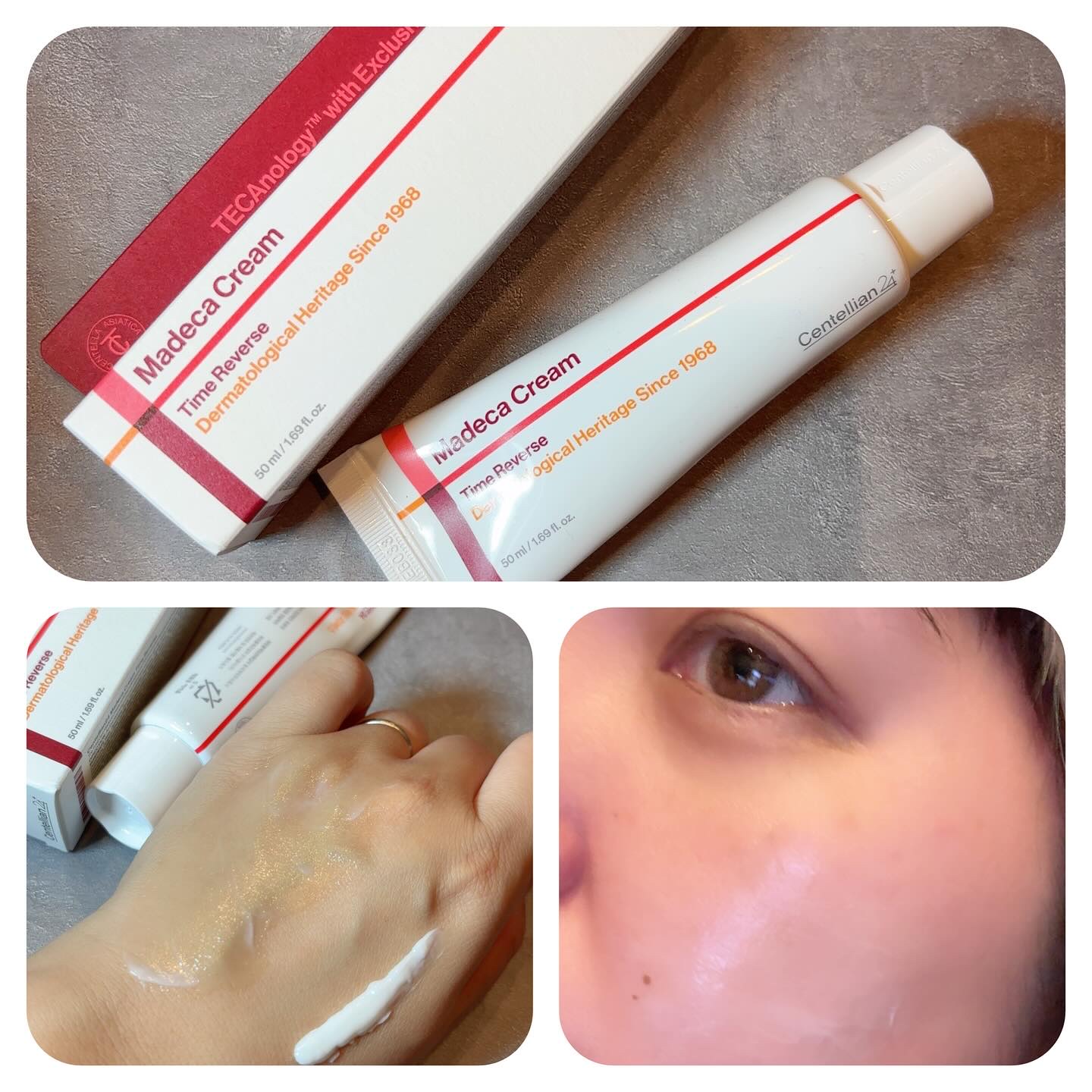 マデカクリームタイムリバース/センテリアン24/フェイスクリームを使ったクチコミ（2枚目）
