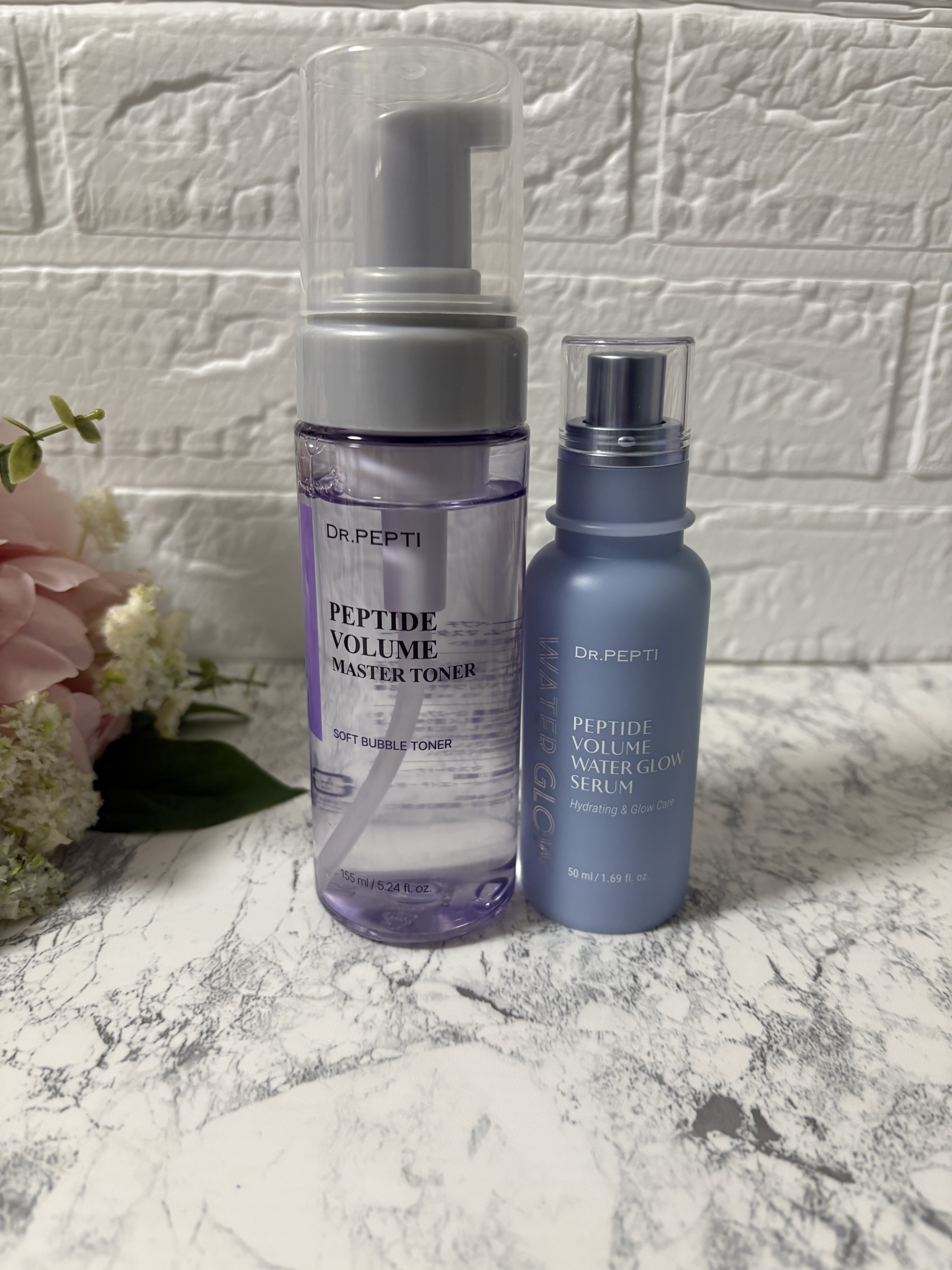 ペプチドボリュームウォーターグローセラム/DR.PEPTI/美容液を使ったクチコミ（2枚目）