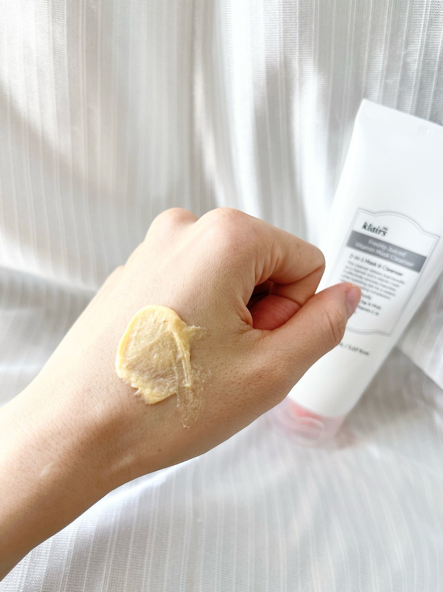 ヒアルビタグルパッククレンザー/Klairs/洗顔フォームを使ったクチコミ(3枚目)