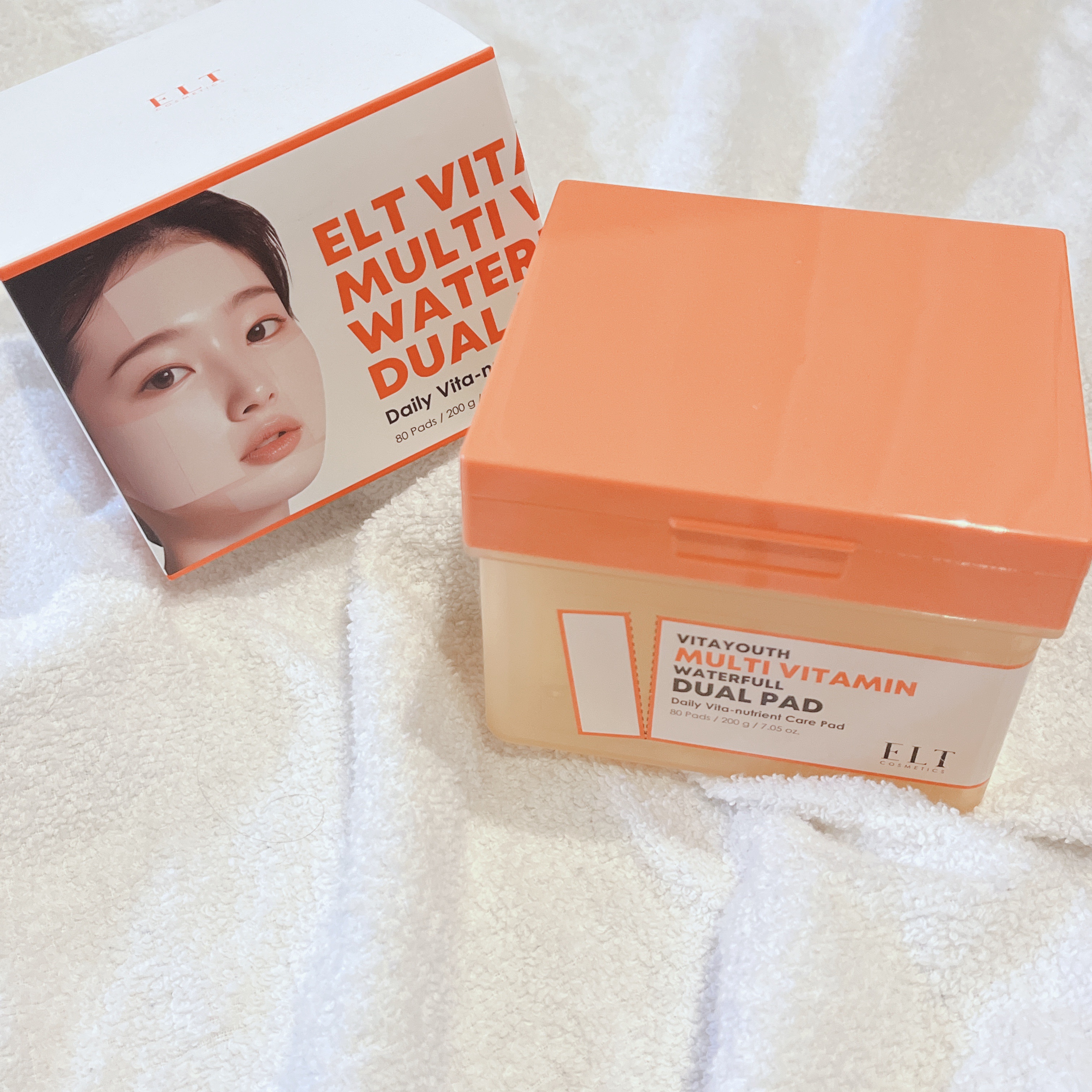 ビタユース マルチビタミンウォーターフルデュアルパッド/ELT COSMETICS/トナーパッドを使ったクチコミ（1枚目）