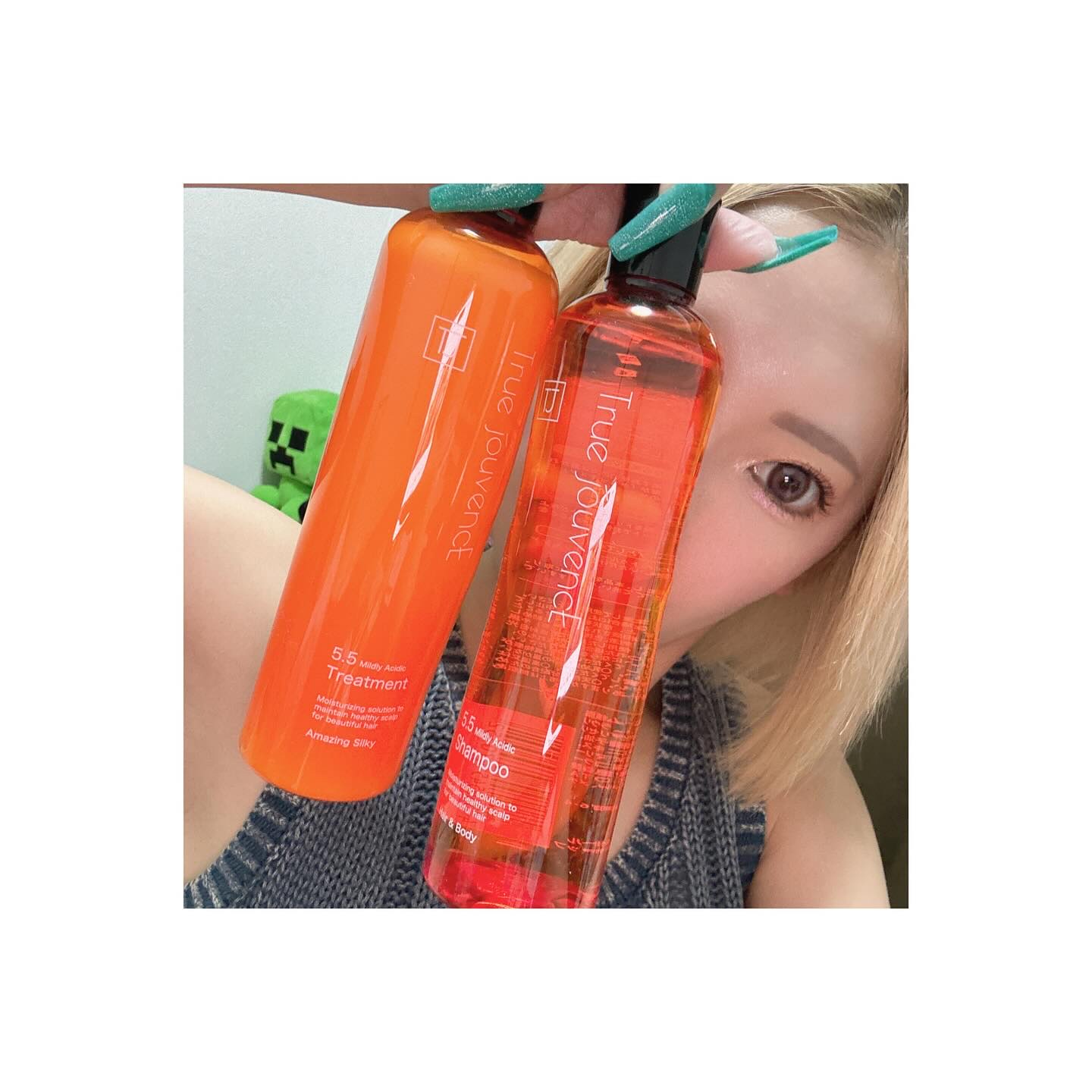 TJ pH5.5 シャンプー＆トリートメント/True jouvencE/市販シャンプーを使ったクチコミ（1枚目）