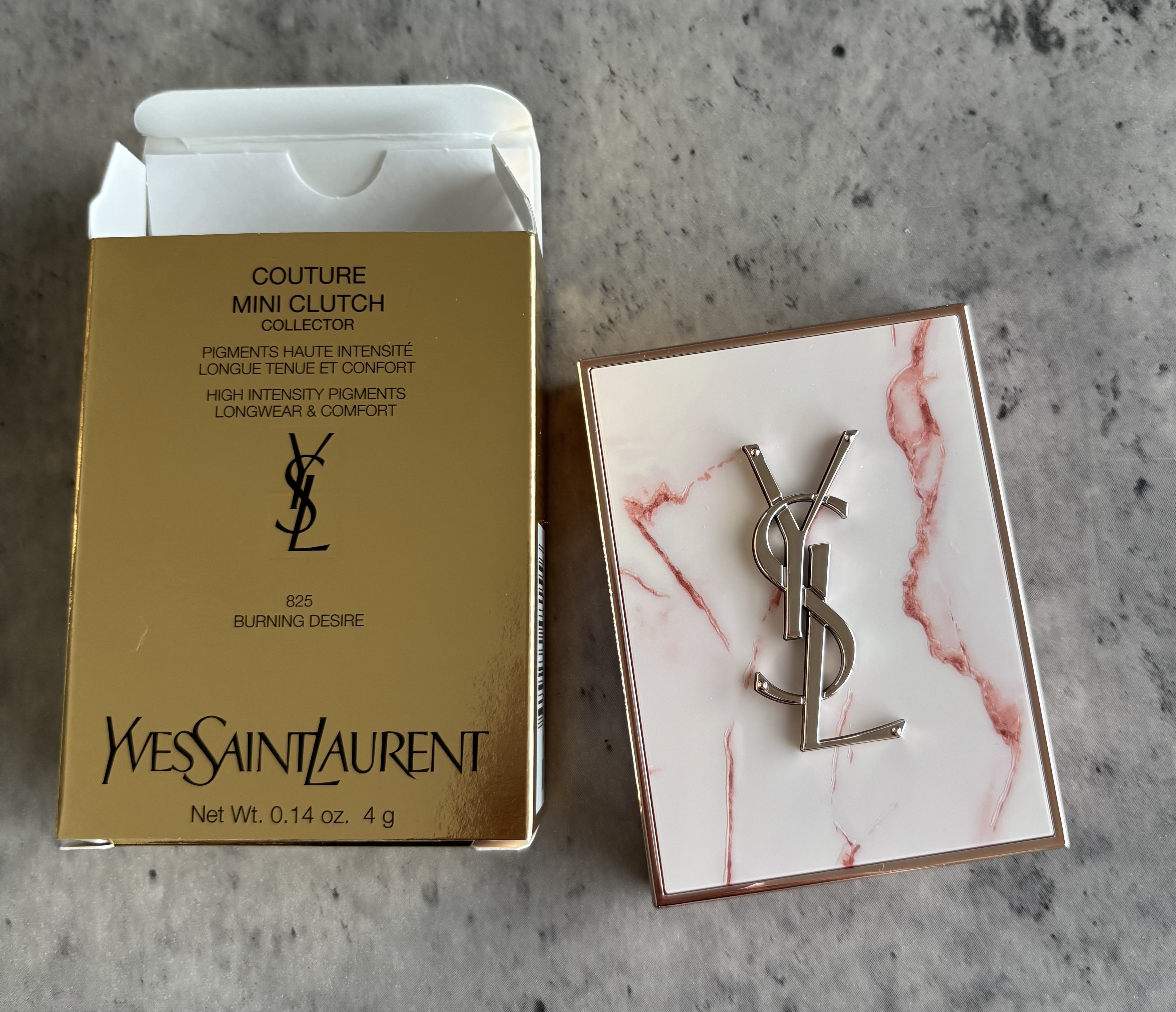 クチュール ミニ クラッチ/YVES SAINT LAURENT BEAUTE/アイシャドウパレットを使ったクチコミ（2枚目）