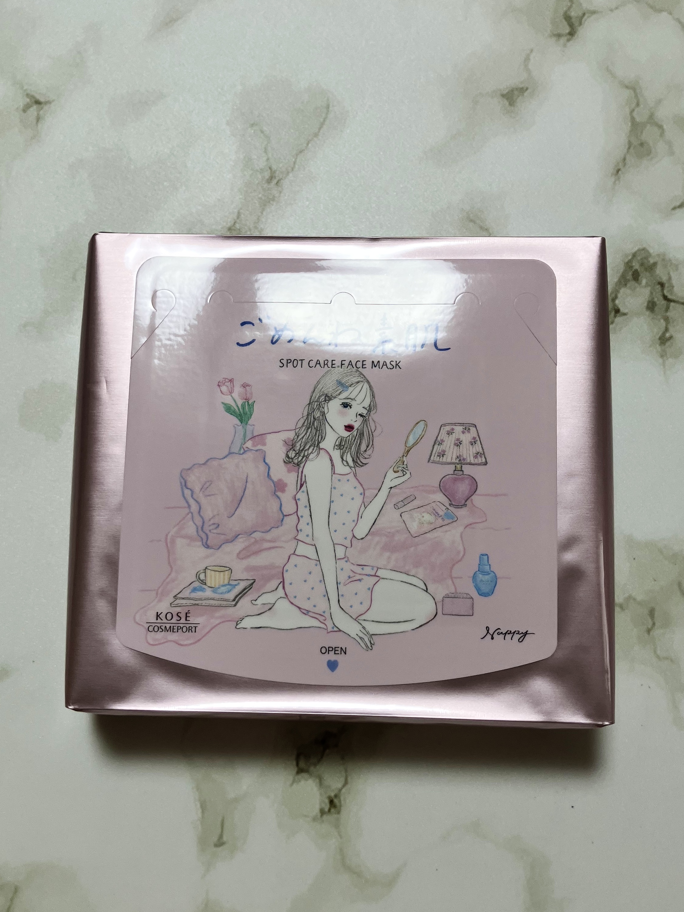 ごめんね素肌　スポットケアマスク/クリアターン/シートマスク・パックを使ったクチコミ（2枚目）