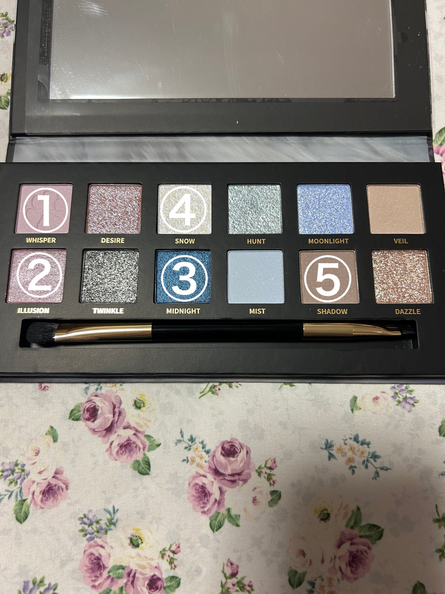 エクスプローラ12色 動物アイシャドウパレット/PERFECT DIARY/アイシャドウパレットを使ったクチコミ(4枚目)