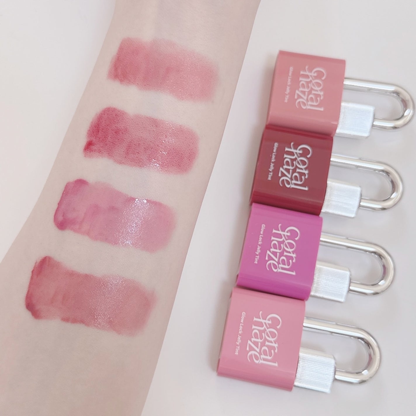 はーちゃん on LIPS 「@coralhaze_jpの南京錠リップ🔒💗💭完全にパケ買いで..」(2枚目)