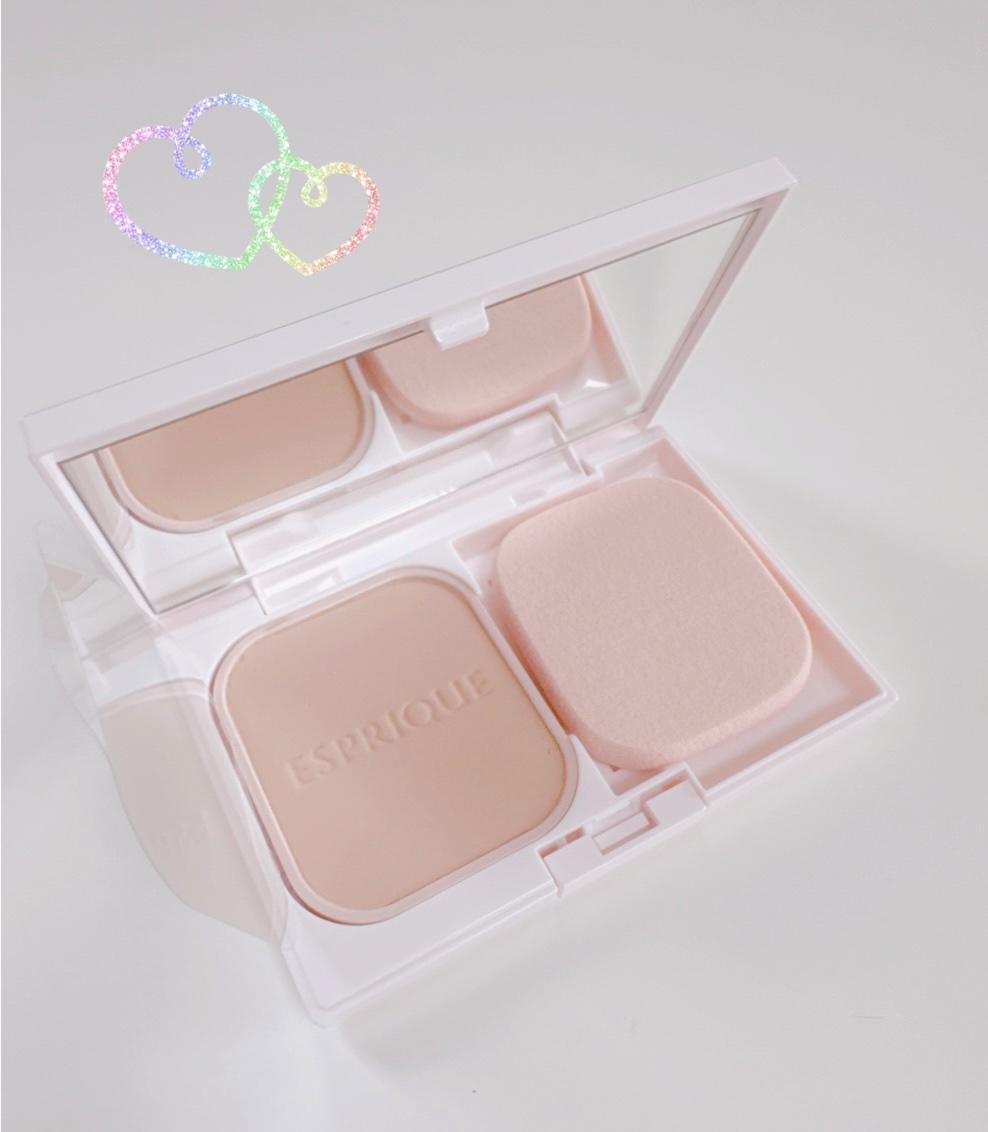 メルティセラム グロウパウダー OC-400 オークル/ESPRIQUE/パウダーファンデーションを使ったクチコミ（1枚目）