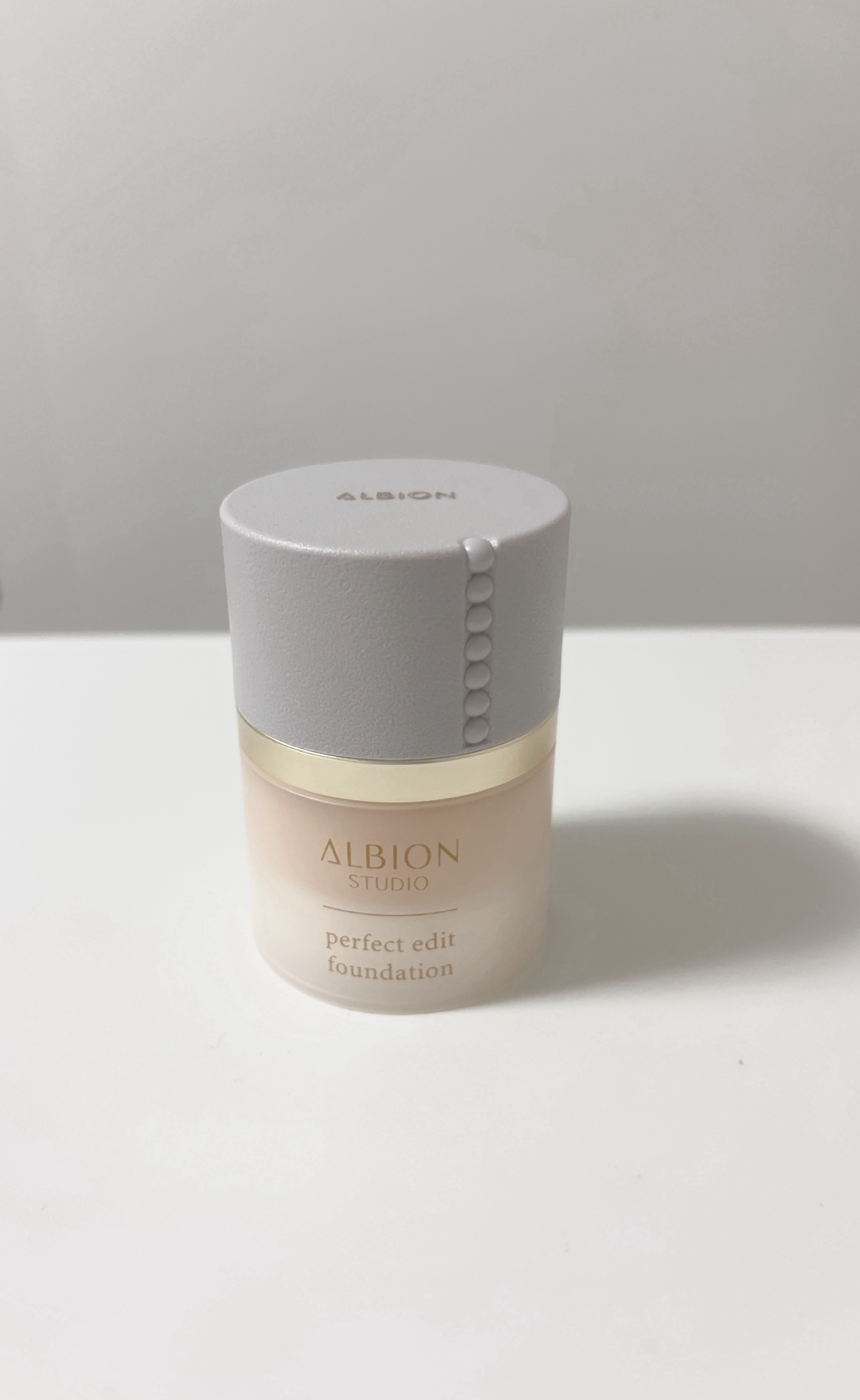 アルビオン スタジオ パーフェクトエディット ファンデーション/ALBION/クリーム・エマルジョンファンデーションを使ったクチコミ（1枚目）