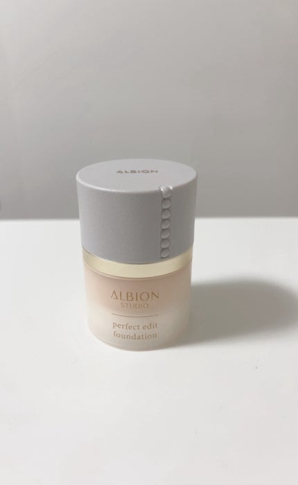 アルビオン スタジオ パーフェクトエディット ファンデーション/ALBION/クリーム・エマルジョンファンデーションを使ったクチコミ(1枚目)
