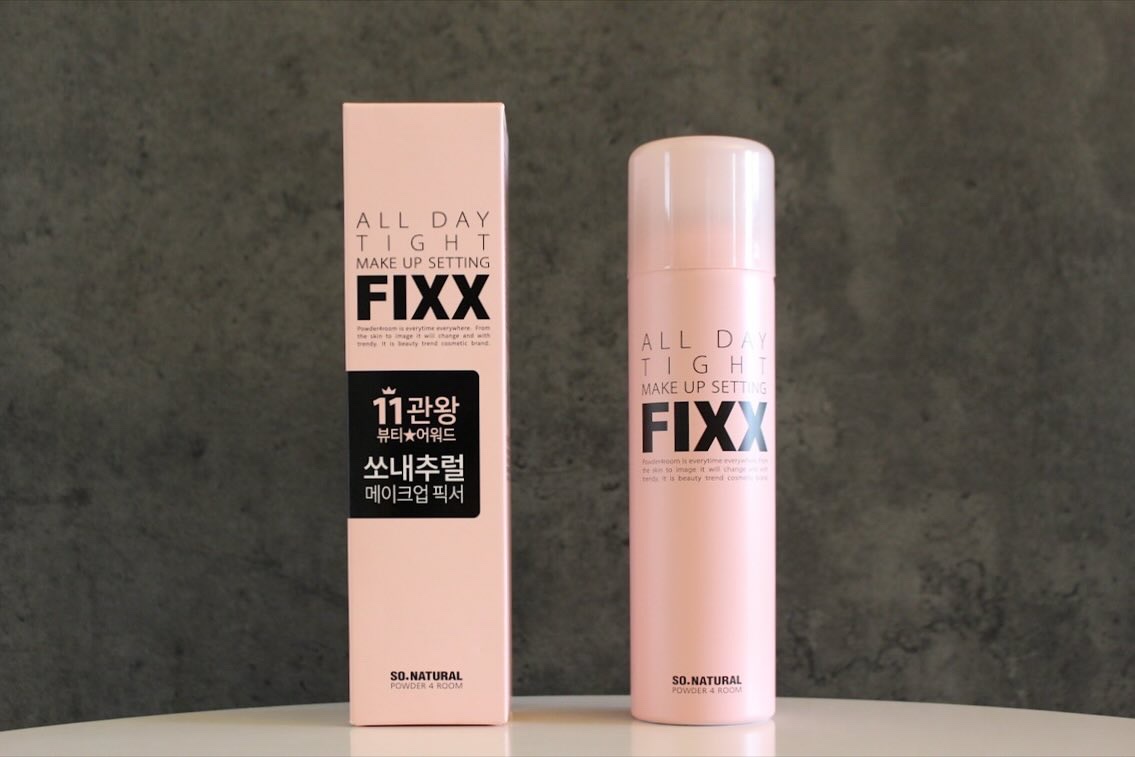 オールデイタイトメイクアップ セッティングフィックス/SO NATURAL/ミスト状化粧水を使ったクチコミ（1枚目）