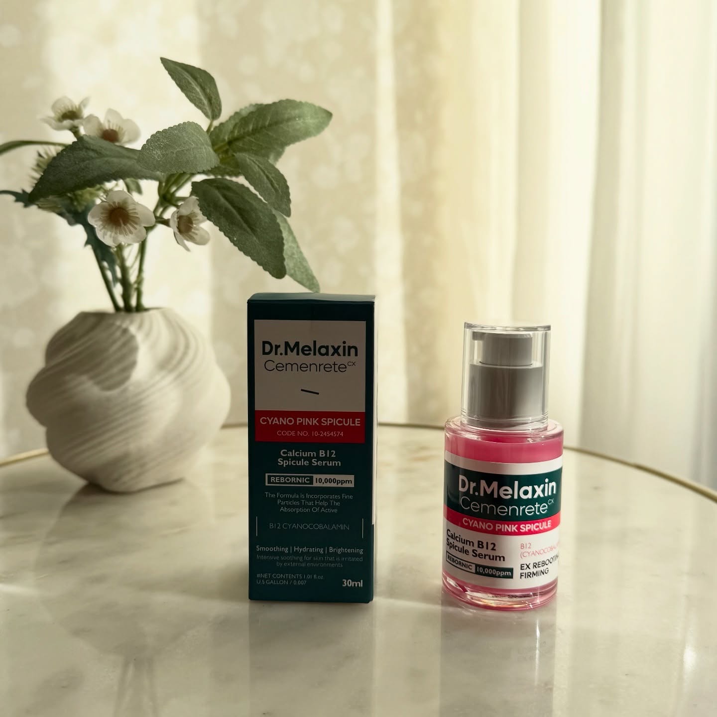 セメンリトシアノ ピンクスピキュールセラム/Dr.Melaxin/美容液を使ったクチコミ（2枚目）