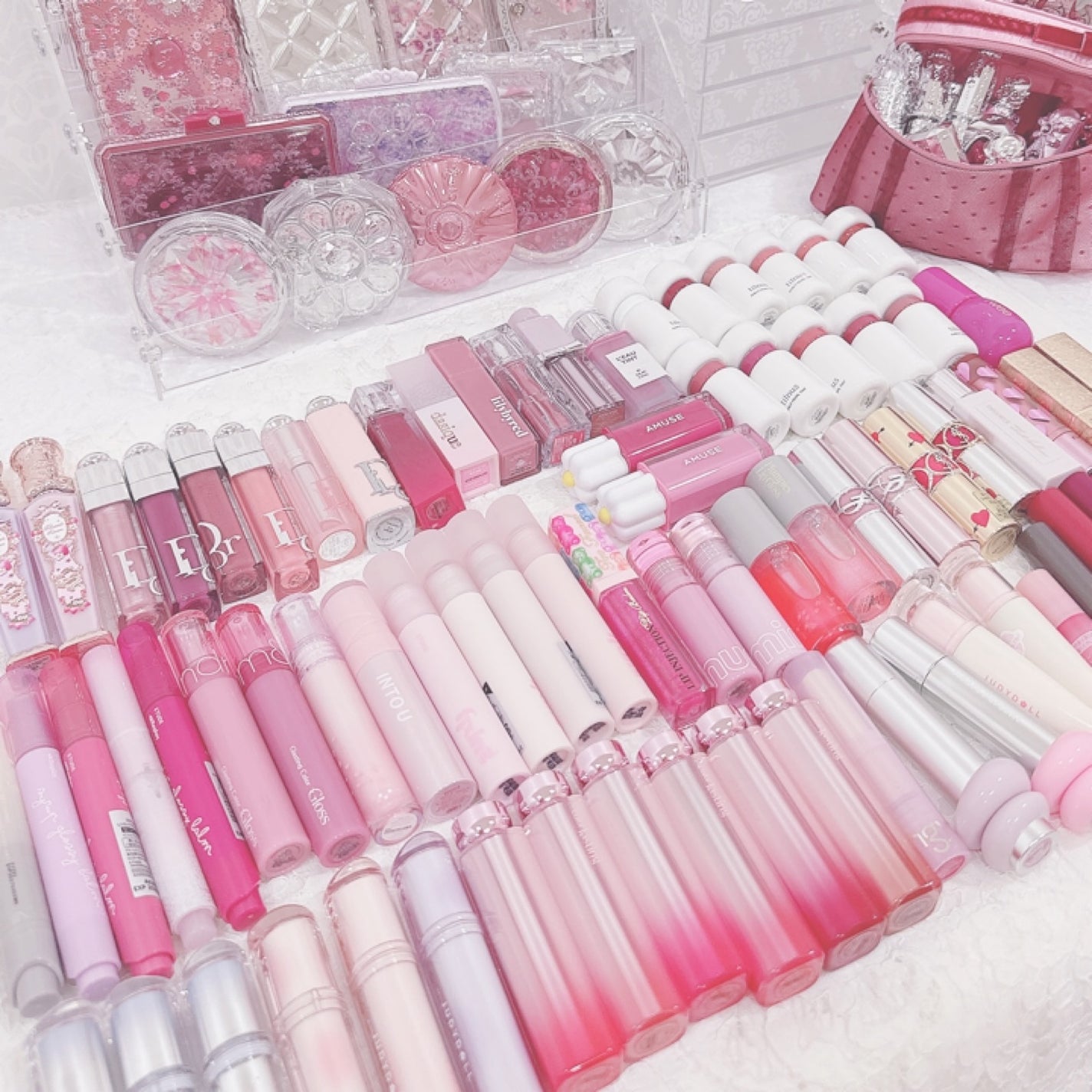 はーちゃん on LIPS 「先日投稿させて頂いたリップ収納動画見ていただけましたか?💭💕並..」(2枚目)