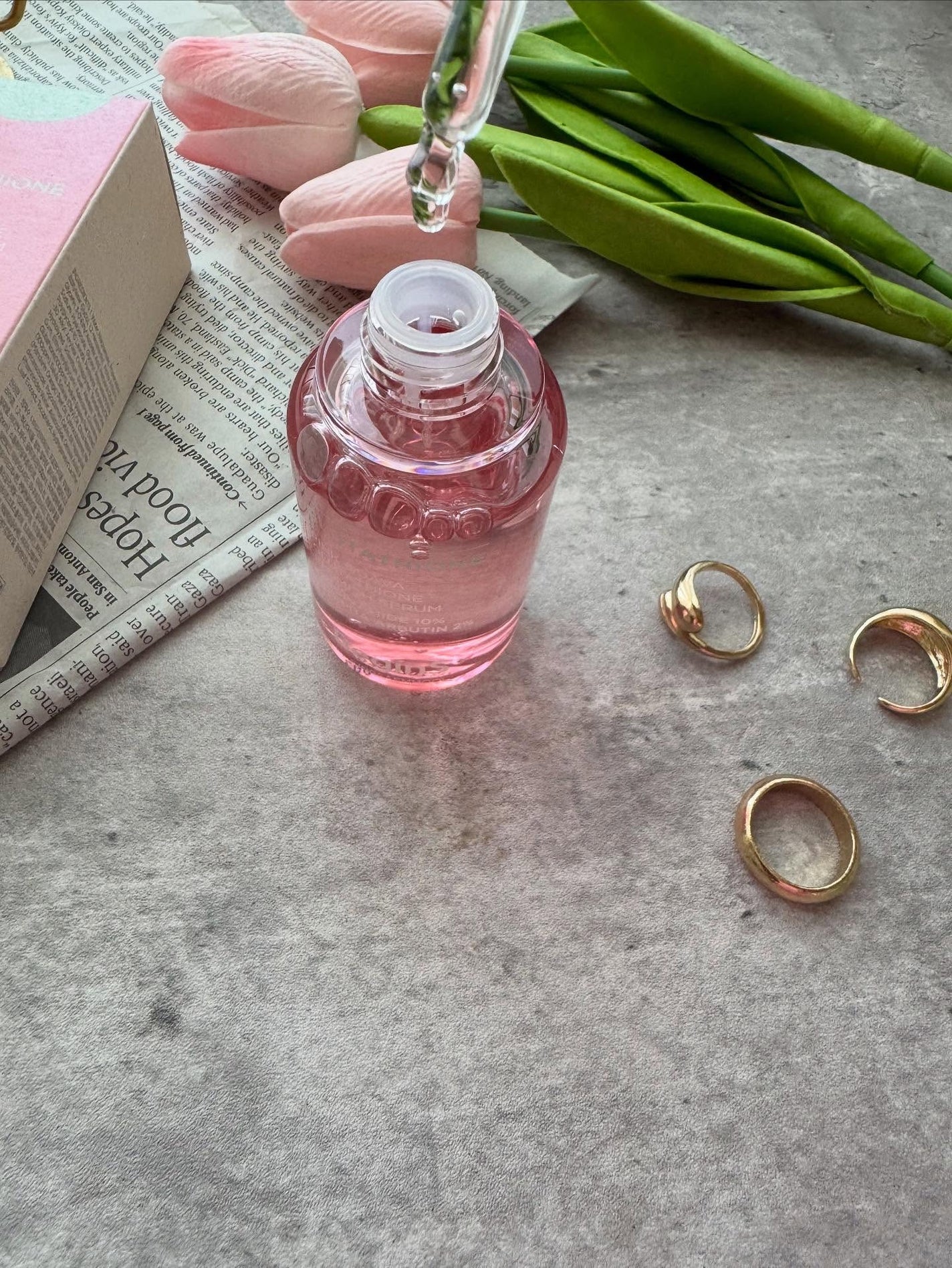 ビギンスバイジョンセンムルピンクGBセラム/BeginS by JUNGSAEMMOOL/美容液を使ったクチコミ(3枚目)