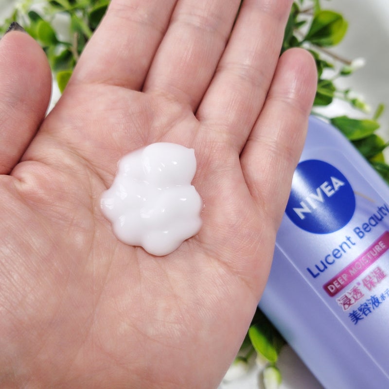 ニベア ルーセントビューティ ディープモイスチャー 浸透保湿美容液ボディミルク リッチローズの香り/ニベア/ボディミルクを使ったクチコミ（3枚目）