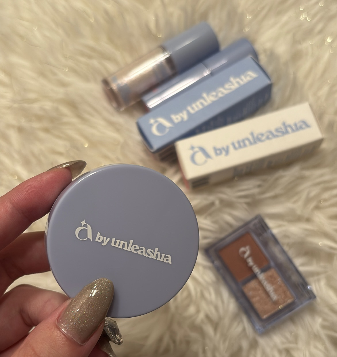 ムーンライトリキッドグリッター/unleashia/グリッターを使ったクチコミ（2枚目）