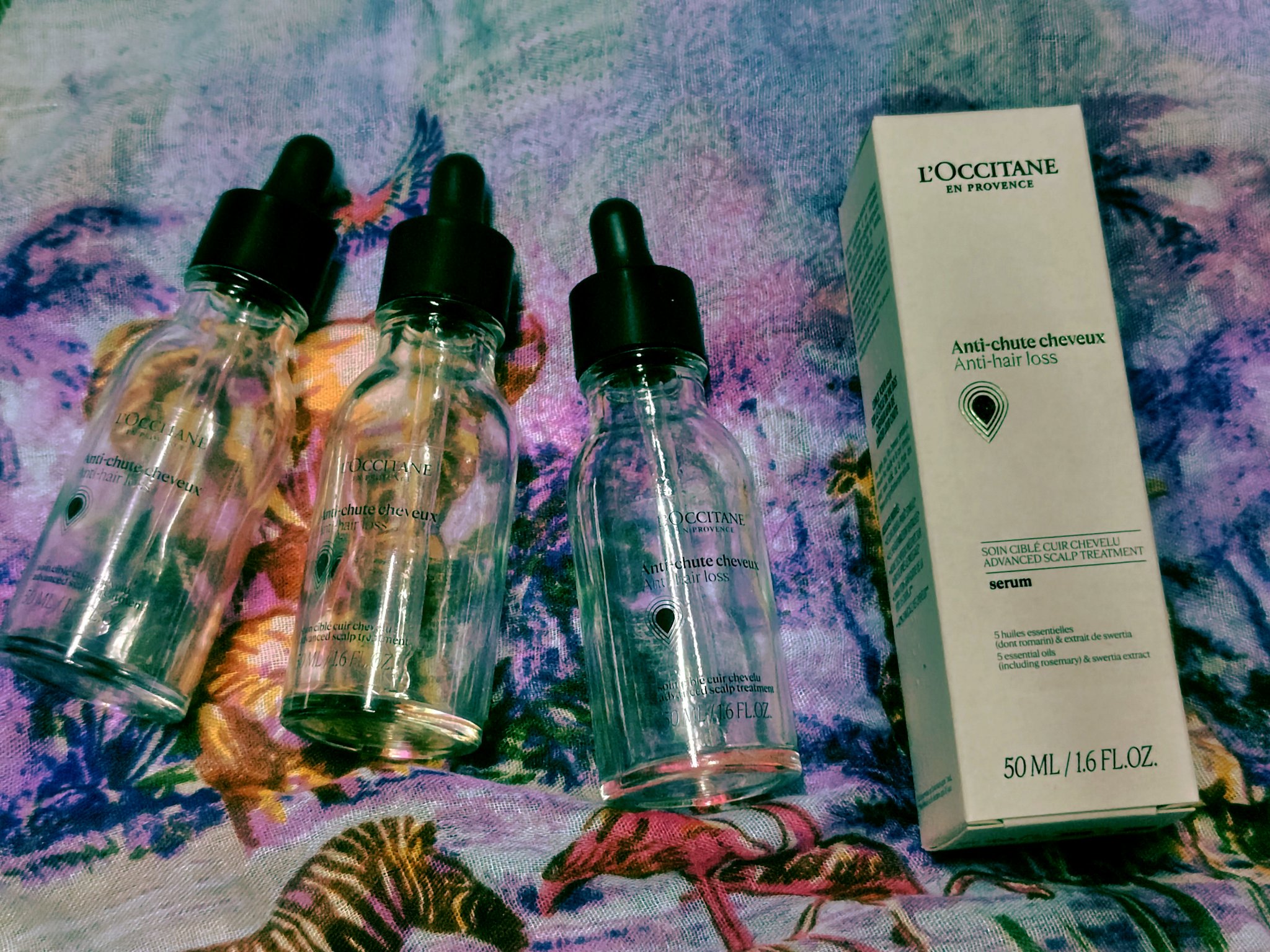 薬用 メディカル アンチヘアロスセラム 50mL/L'OCCITANE/頭皮ローションを使ったクチコミ（2枚目）