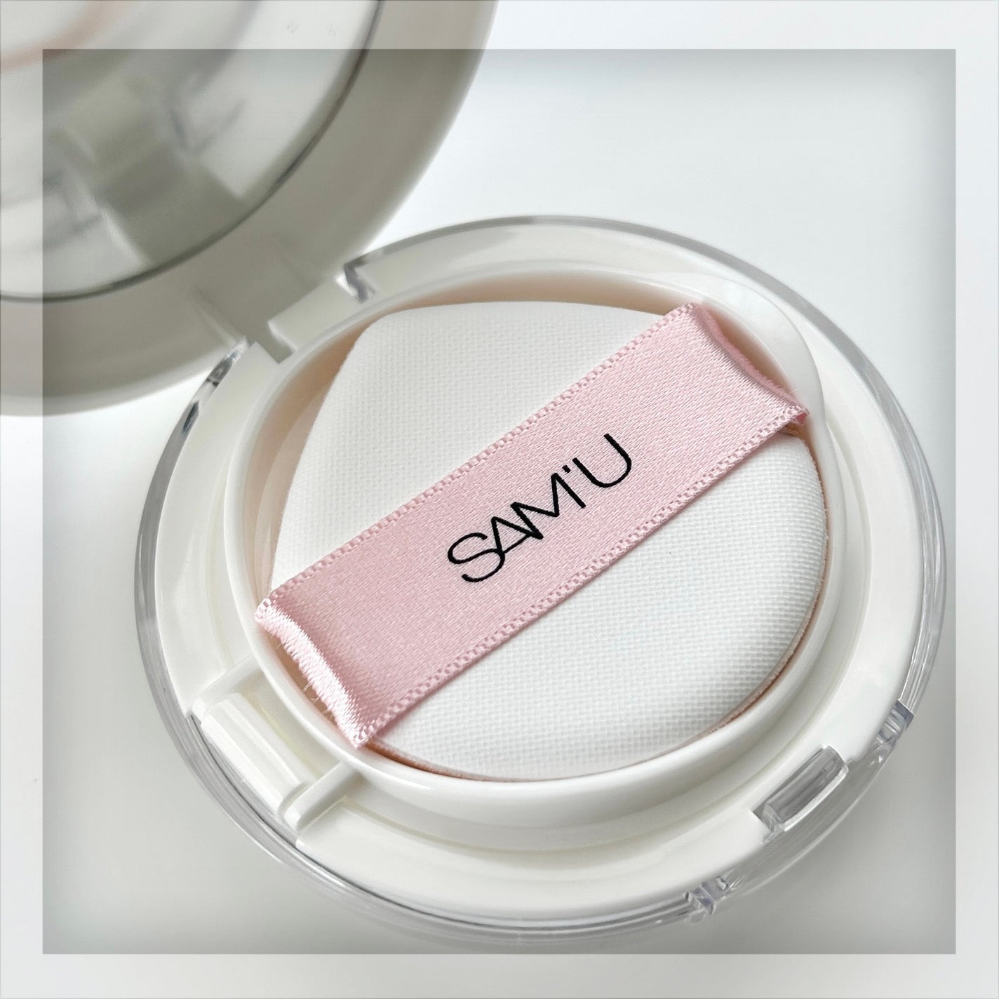 センシティブピュア&ピュアクッション/SAM'U/クッションファンデーションを使ったクチコミ(3枚目)