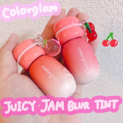ジューシージャムブラーティント/Colorgram/口紅を使ったクチコミ(1枚目)