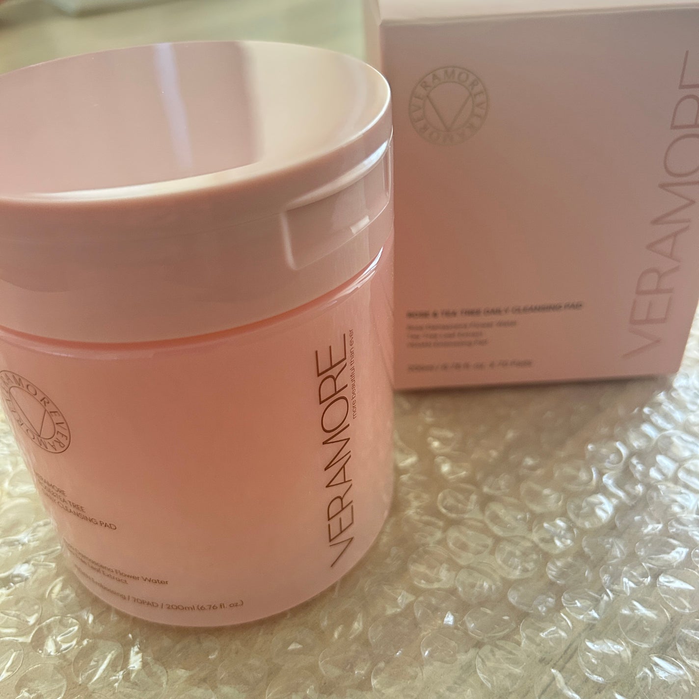 ローズ&ティーツリークレンジングパッド/VERAMORE/クレンジングシートを使ったクチコミ(1枚目)