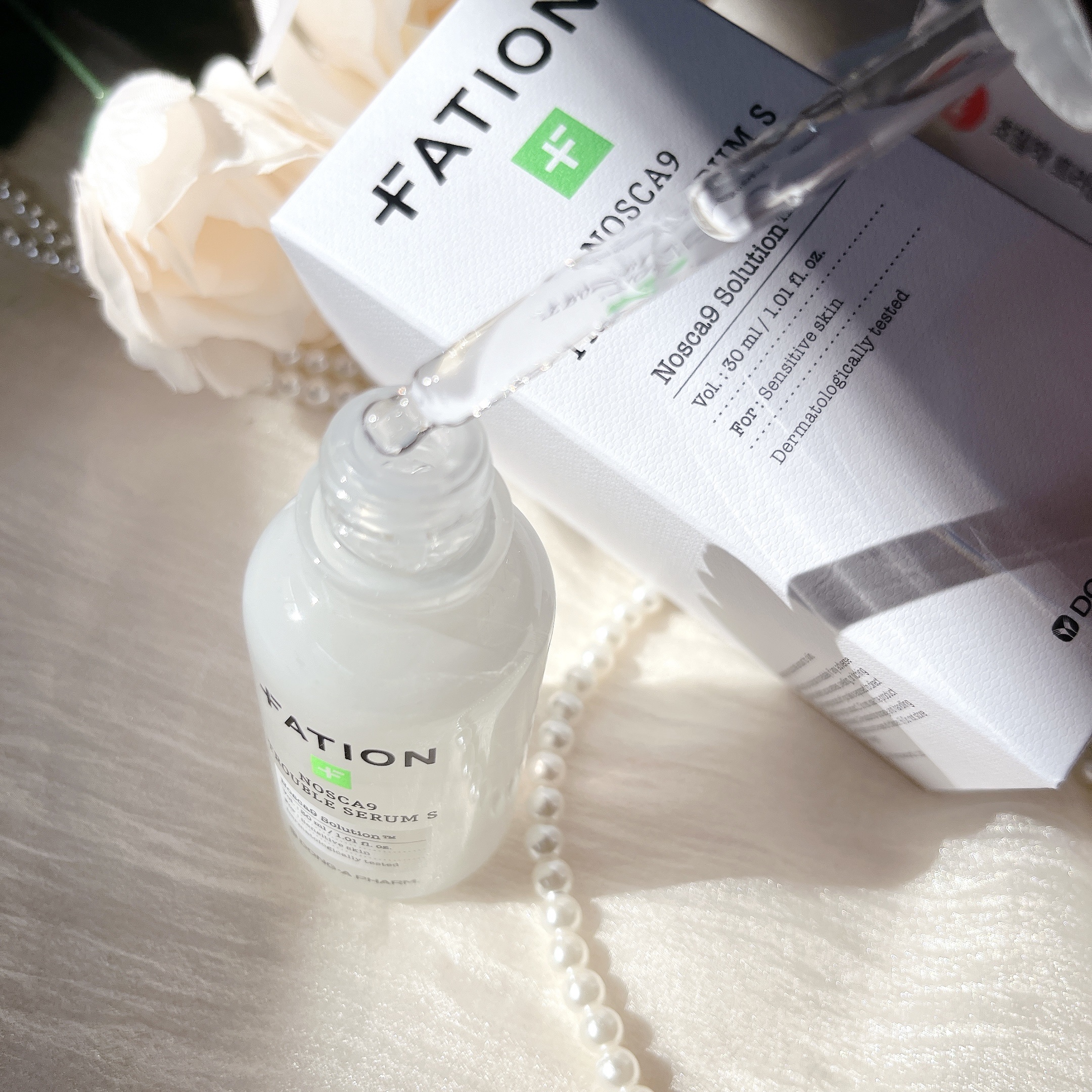 ノスカナイントラブルセラムS 30ml/FATION/美容液を使ったクチコミ（3枚目）