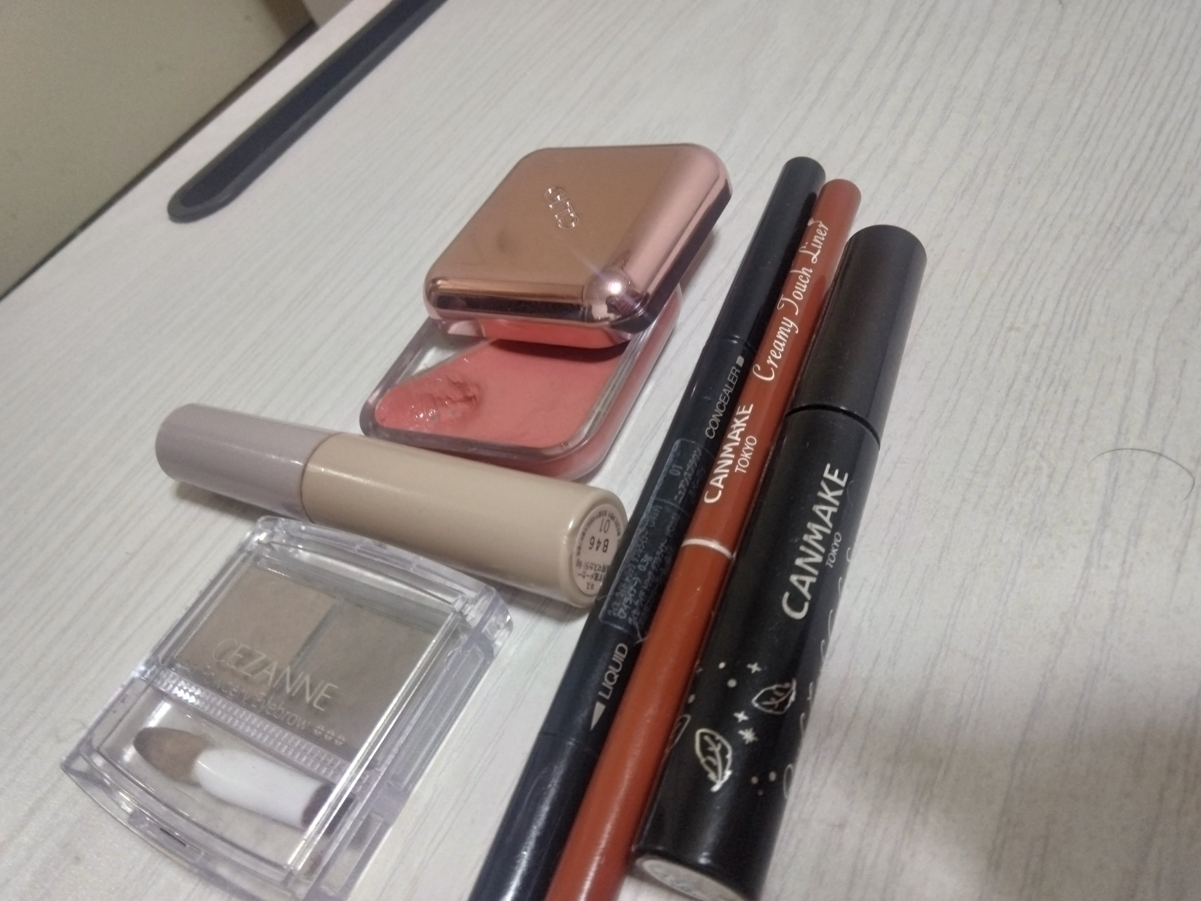 ワイド トリック ダブルライナー 01 ニュアンスブラウン＆ベージュ/Visée/リキッドアイライナーを使ったクチコミ（1枚目）