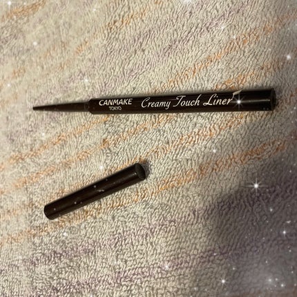 クリーミータッチライナー/キャンメイク/ジェルアイライナーを使ったクチコミ(1枚目)