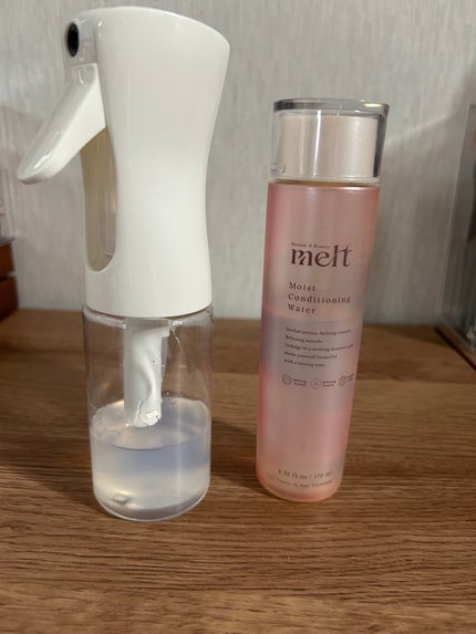 スムース コンディショニング ウォーター/melt/アウトバストリートメントを使ったクチコミ(1枚目)