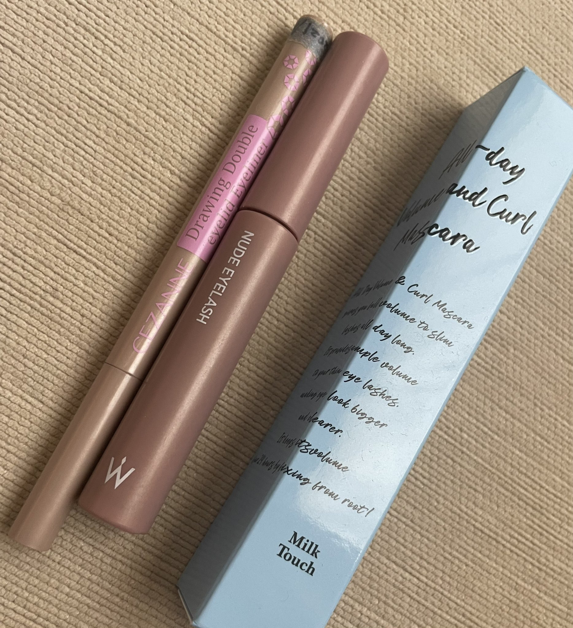 オールデイ ボリュームアンドカールマスカラ/Milk Touch/マスカラを使ったクチコミ（1枚目）