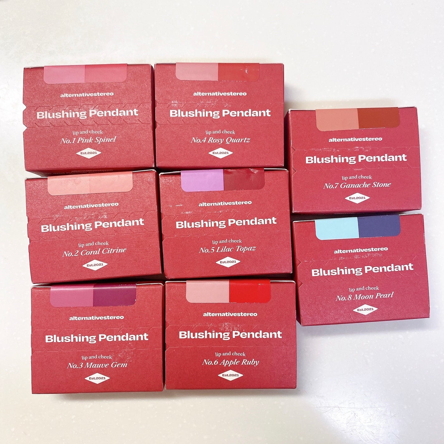 Lip &Cheek Blushing Pendant /alternativestereo/ジェル・クリームチークを使ったクチコミ(5枚目)